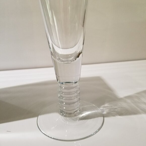 Abbott Collection Beer Pilsner Glass 12 oz Tarnow Poland Mouth Blown Set Of 3 - Picture 8 of 11